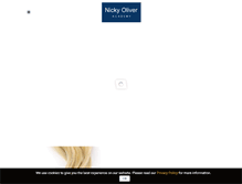 Tablet Screenshot of nickyoliveracademy.co.uk